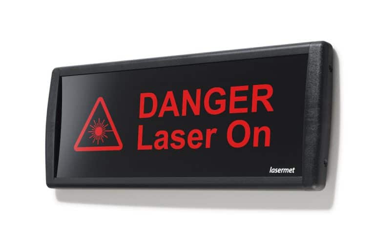 Large Area LED Signs | Lasermet Laser Safety Experts - Advice, training ...